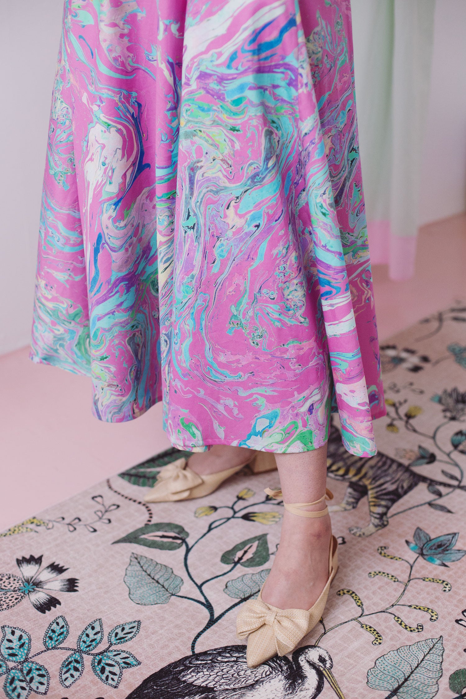 Khushi dress - candy marble - size 2XL