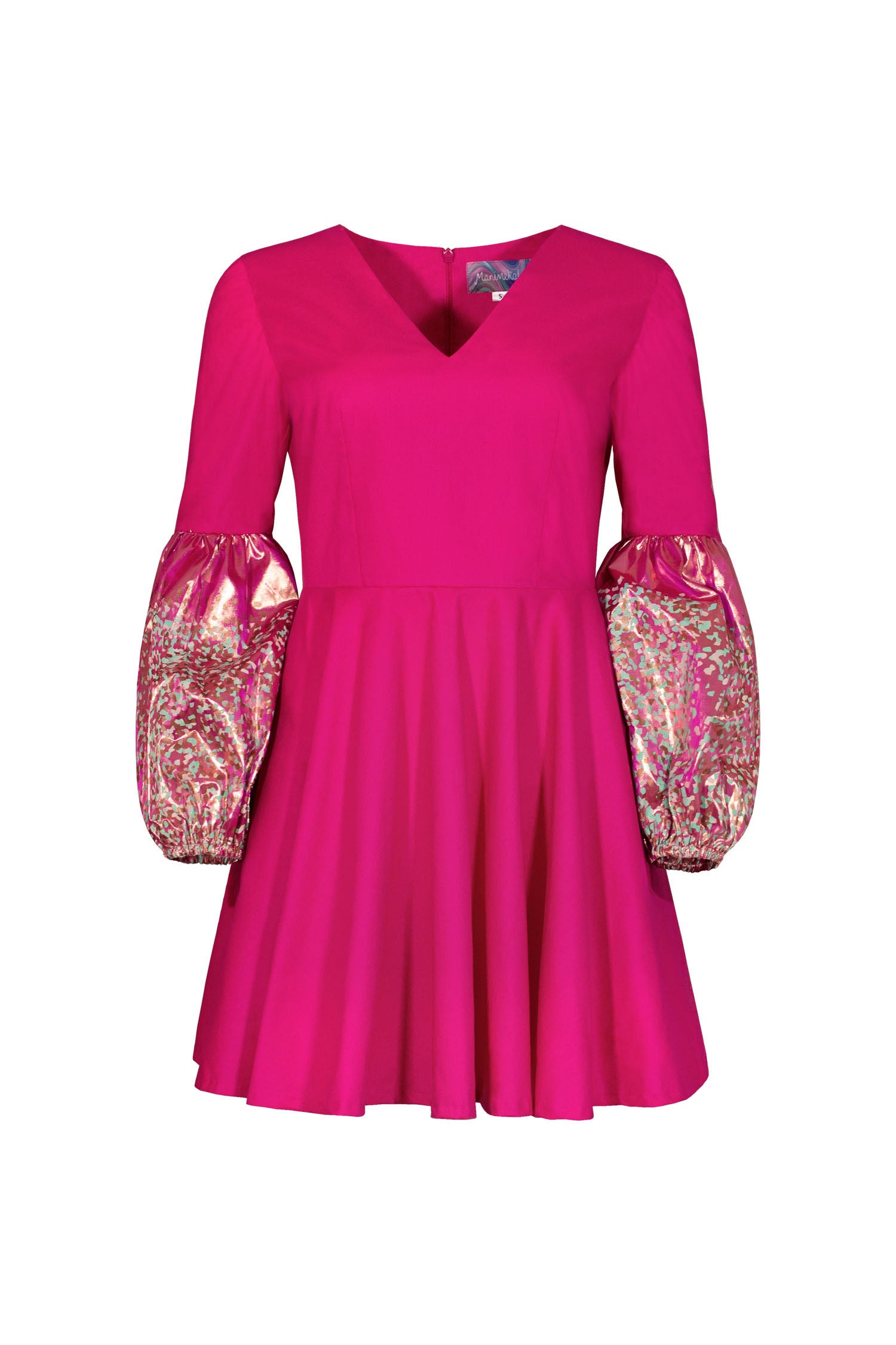 Mayam dress - raspberry pink - size L