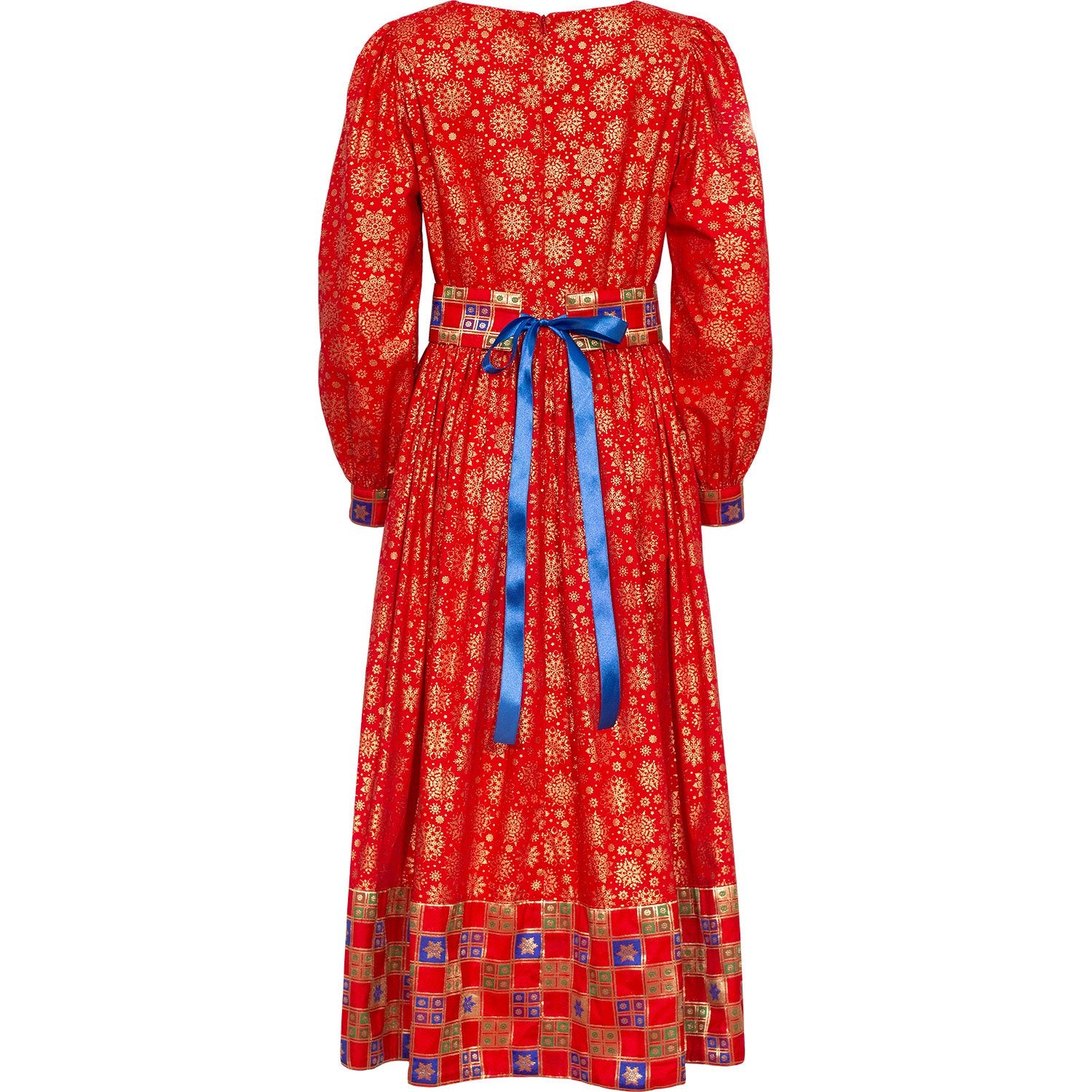 Parvardai dress - red snowflake