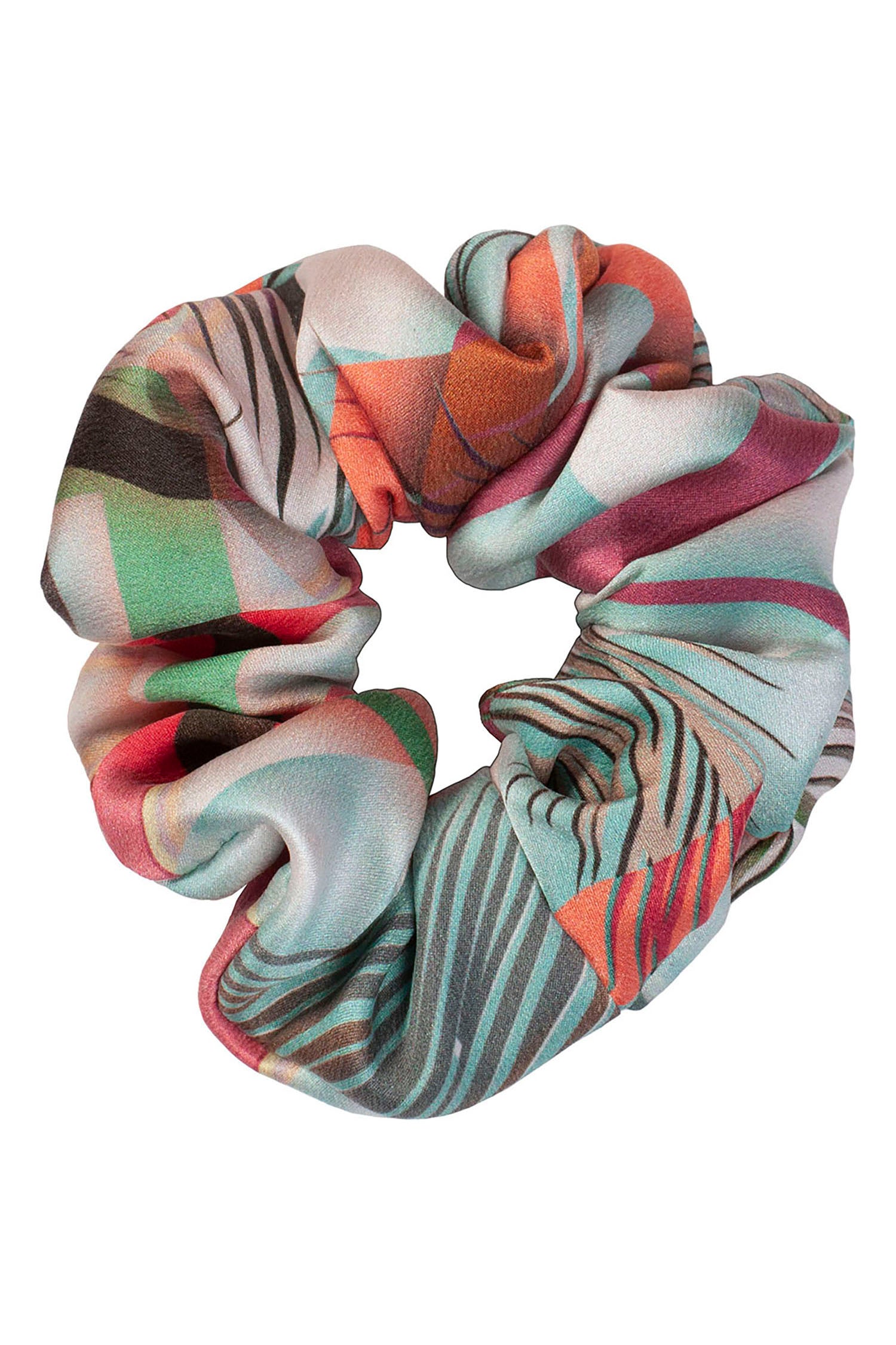 Scrunchie - love print silk