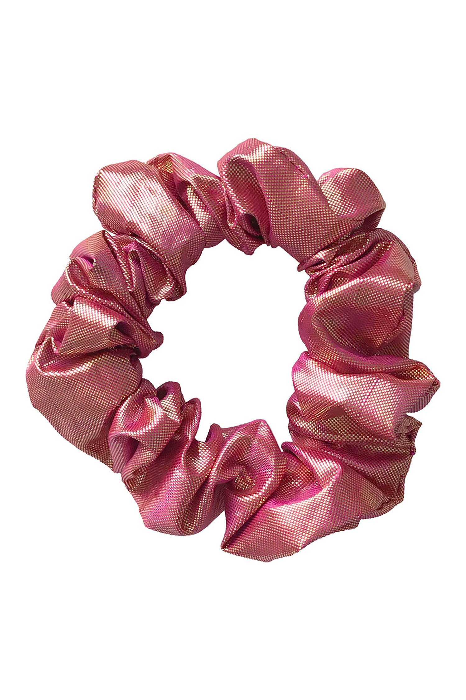 Scrunchie - pink shimmer