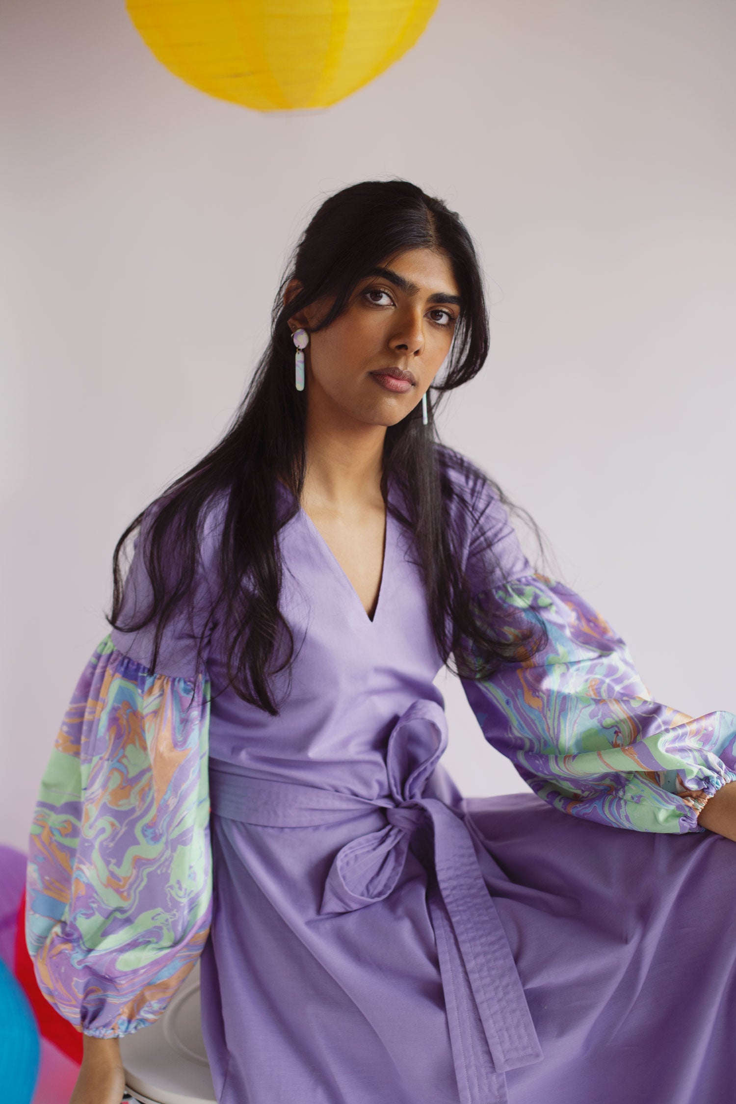 Khushi dress - lilac