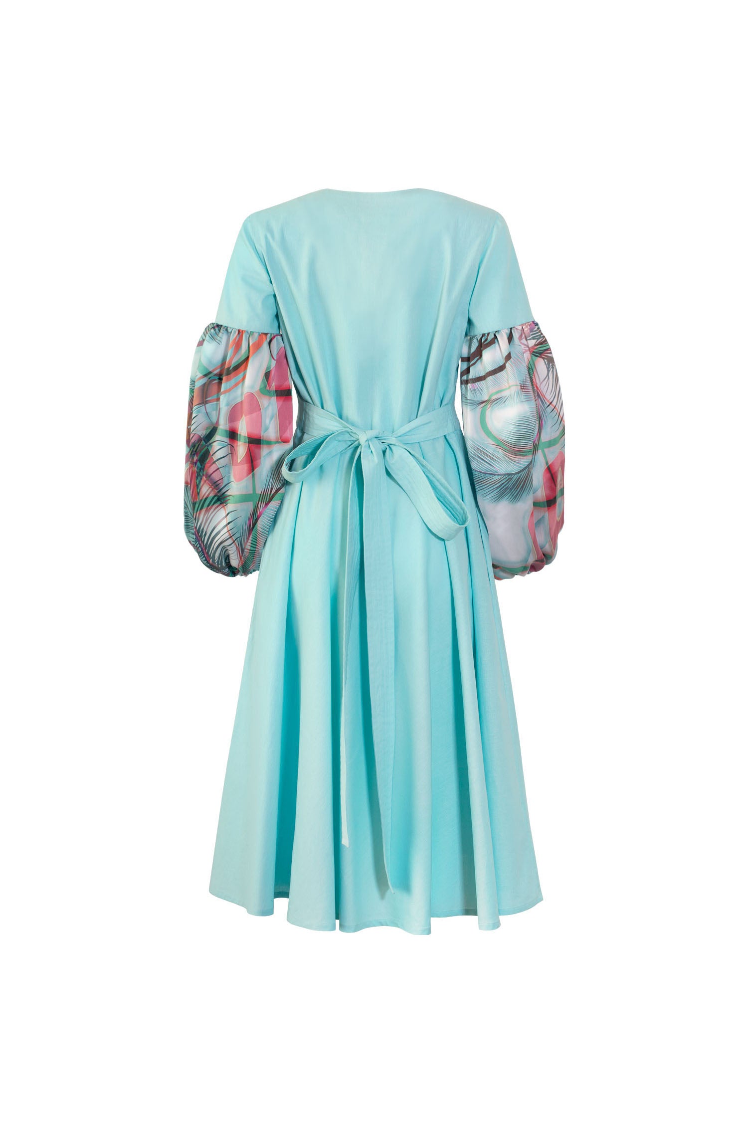 Khushi dress - aqua blue