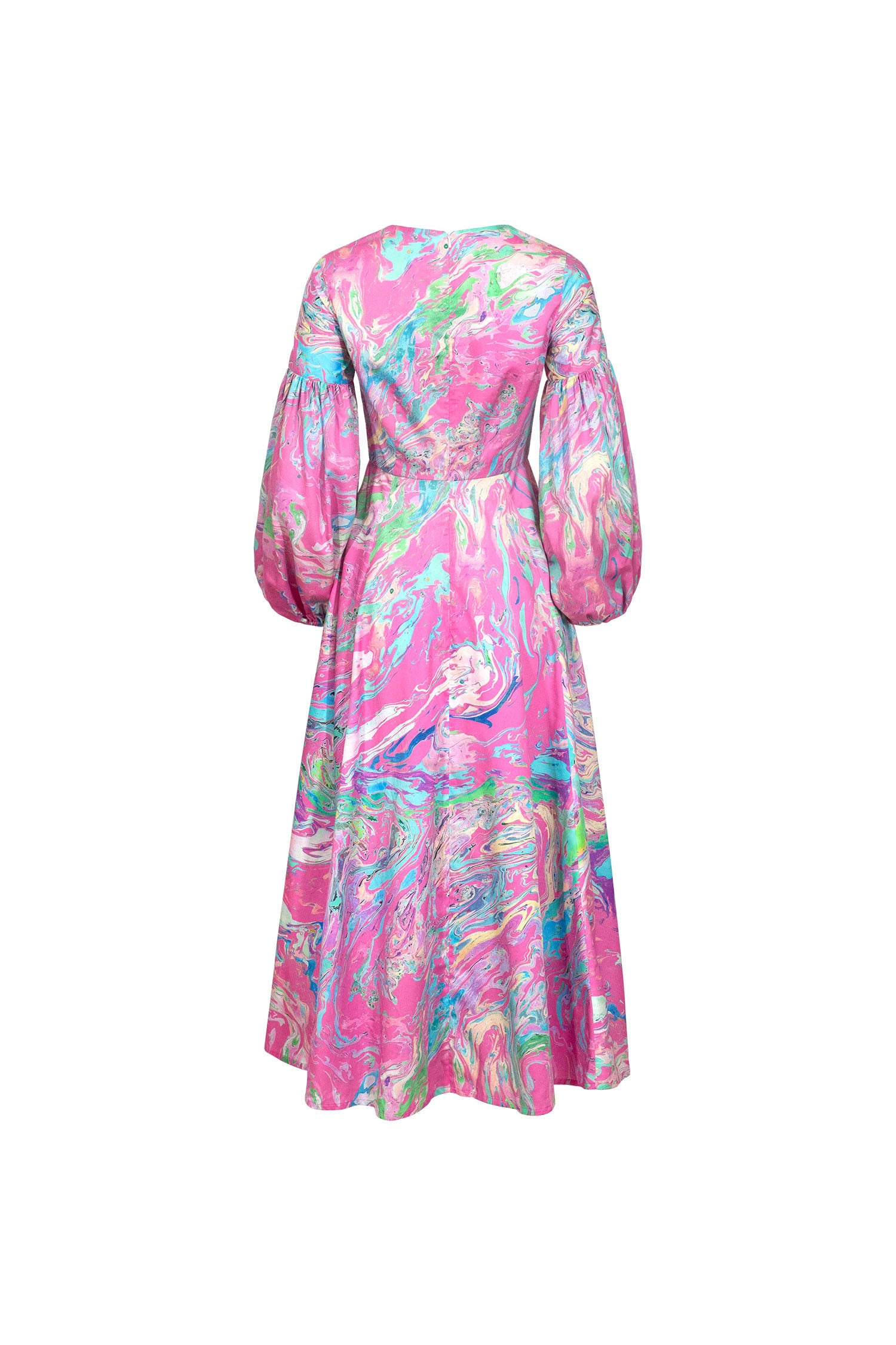 Niram dress - candy marble