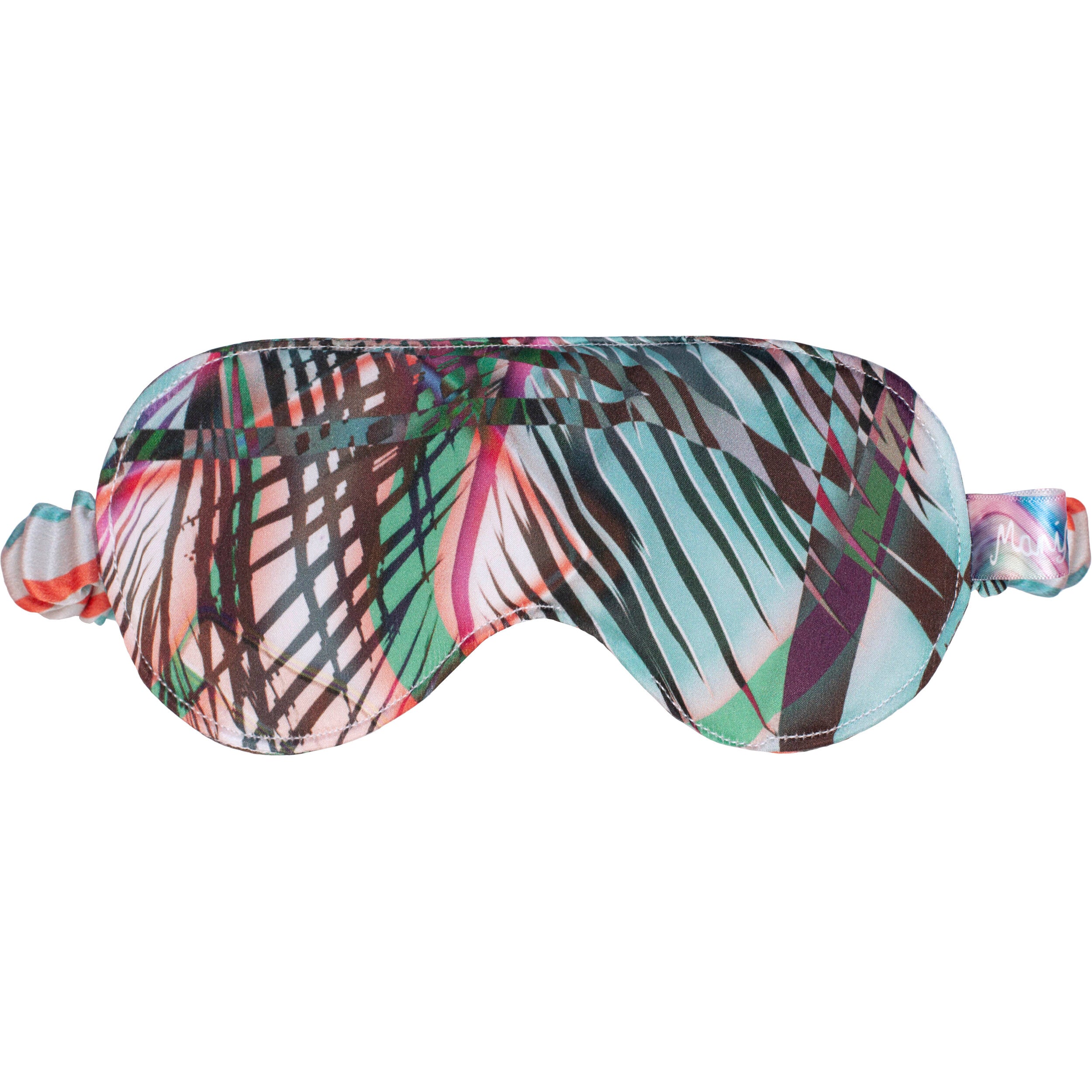 Eye mask - love print silk