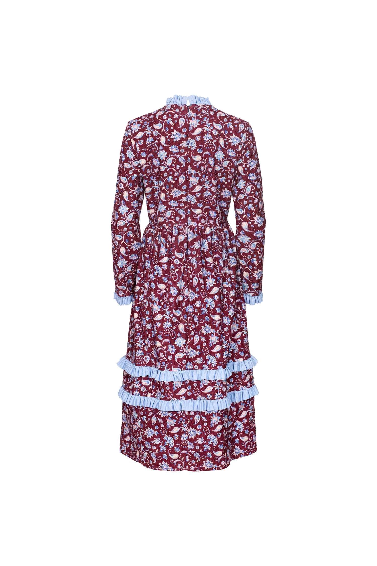 Padma dress - burgundy needlecord